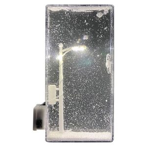 آباژور رومیزی مدل شب‌های برفی زمستان با طراحی فانتزی مناسب اتاق خواب