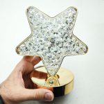 آباژور رومیزی مدل لمسی kam64 طرح ستاره