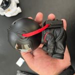 رقص نور لیزری مدل کهکشانی طرح فضانورد نشسته