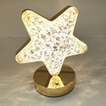 آباژور رومیزی مدل لمسی kam64 طرح ستاره