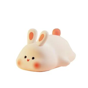 چراغ خواب کودک طرح خرگوش فانتزی با نور LED ملایم