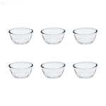 کاسه بلور کاوه مدل کهکشان ست شش عددی شفاف و مدرن