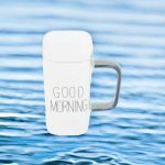 لیوان مدل  مکعبی GOOD MORNING