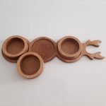 اردو خوری مدل شاخ گوزنی طرح گرد چوبی کد ply00