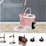 زمین شوی چرخشی هوم کت مدل پدالی