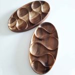 اردو خوری مدل چوبی طرح بیضی کد Gerdo6