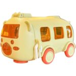 قمقمه کودک مدل اتوبوس 0.5 لیتر | قمقمه فانتزی طرح مدرسه - Image 10