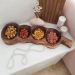 اردو خوری مدل چوبی طرح لوبیا کد Grdo04