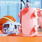 قمقمه کودک مدل اتوبوس 0.5 لیتر | قمقمه فانتزی طرح مدرسه - Image 8