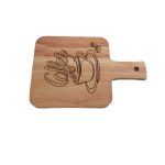 زیر لیوانی مدل راکتی مربع طرح Hanel coffee