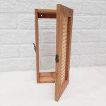 شلف دیواری مدل مخفی کننده لوله گاز طرح حصیری