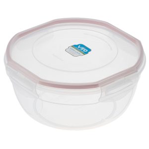 ظرف نگهدارنده ویرو پلاستیک کد 303 شفاف با درب رنگی