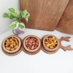 اردو خوری مدل شاخ گوزنی طرح گرد چوبی کد ply00