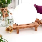 مجموعه ظروف هفت سین ۹ پارچه مدل چوبی طرح پایه دار ply6