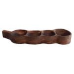 اردو خوری مدل چوبی طرح لوبیا کد Grdo04