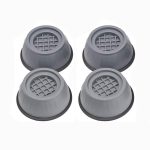 پایه صداگیر ماشین لباسشویی ضد لرزش مجموعه ۴ عددی