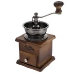 آسیاب قهوه چوبی دستی با طراحی سنتی و کلاسیک