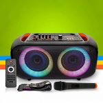 اسپیکر بلوتوثی قابل حمل پی زد ایکس مدل NDR-Q68 به همراه میکروفون