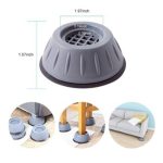 پایه ماشین لباس شویی مدل صداگیر مجموعه 4 عددی