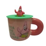 ماگ سرامیکی پاتریک با طراحی شخصیت پاتریک از کارتون اسکوییدوبوب