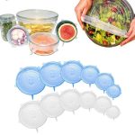 درپوش محافظ غذا مدل N20 بسته 6 عددی