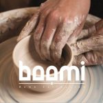 سینی سرامیکی بومی مدل لازانیا بیضی مات