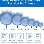 درپوش محافظ غذا مدل N20 بسته 6 عددی