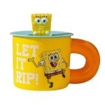 ماگ سرامیکی باب اسفنجی با طراحی شخصیت باب اسفنجی از کارتون
