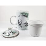 لیوان دمنوش‌ساز مدل مینیاتوری | لیوان سرامیکی با صافی سرامیکی - Image 7