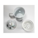 لیوان دمنوش‌ساز مدل مینیاتوری | لیوان سرامیکی با صافی سرامیکی - Image 8