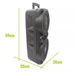 اسپیکر بلوتوثی قابل حمل مدل GTS-1569