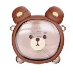 قمقمه کودک مدل خرسی بند دار گنجایش 0.75 لیتر