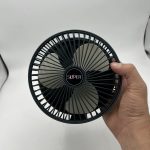 پنکه شارژی مدل رینگ لایت دار