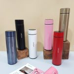 فلاسک هوشمند  مدل دماسنج دار کد 02 گنجایش 0.5 لیتر