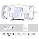 ساعت رومیزی دیجیتال مدل هوشمند عددی