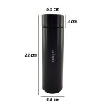 فلاسک هوشمند  مدل دماسنج دار کد 02 گنجایش 0.5 لیتر