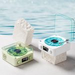 اسپیکر بلوتوثی قابل حمل طرح گرامافونی مدل waves