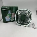 پنکه شارژی مدل رینگ لایت دار