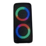 اسپیکر بلوتوثی قابل حمل مدل KTS-1266 با چراغ LED و طراحی شیک