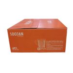 نیم لیوان زنگان گلس مدل سوجان مجموعه 6 عددی