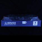 فنجان بلور کاوه مدل عینکی بسته 6 عددی