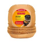 کاغذ روغنی گرد مخصوص سرخ کن ایر فرایر بسته 50 عددی ضدچسبندگی