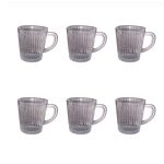 لیوان زنگان گلس مدل سوجان مجموعه 6 عددی شفاف و مقاوم برای پذیرایی