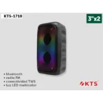اسپیکر بلوتوثی قابل حمل مدل KTS-1710 با رقص نور LED - Image 4