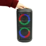 خرید اسپیکر بلوتوثی قابل حمل KTS مدل 1296 با رقص نور و صدای قدرتمند - Image 4