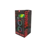 خرید اسپیکر بلوتوثی قابل حمل KTS مدل 1296 با رقص نور و صدای قدرتمند - Image 8