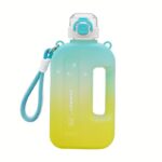 قمقمه آب اسپرت مربعی مدل Yiben ظرفیت ۷۵۰ میلی‌لیتر – سبک، مقاوم و بدون BPA - Image 7