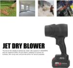 جت فن شارژی مدل ۴۸ ولت لیتیوم‌ یونی پرقدرت - Image 5