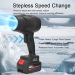 جت فن شارژی مدل ۴۸ ولت لیتیوم‌ یونی پرقدرت - Image 6