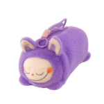 جامدادی لبوبو فانتزی خزدار با طرح گوش‌دار و چهره بامزه